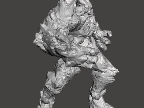 फैंटेसी गेम्स आरपीजी डीएनडी के लिए आइस एलिमेंटल क्रिएचर मॉडल फिगर 3D प्रिंट मॉडल