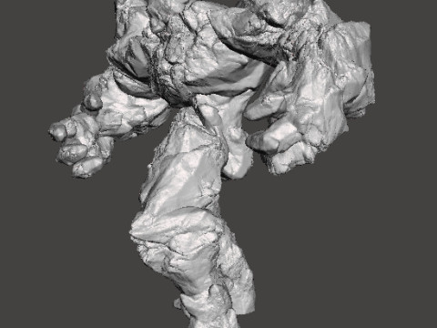 फैंटेसी गेम्स आरपीजी डीएनडी के लिए आइस एलिमेंटल क्रिएचर मॉडल फिगर 3D प्रिंट मॉडल