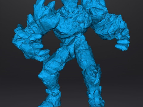 फैंटेसी गेम्स आरपीजी डीएनडी के लिए आइस एलिमेंटल क्रिएचर मॉडल फिगर 3D प्रिंट मॉडल