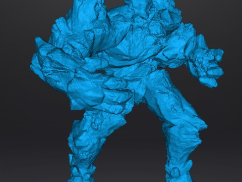 फैंटेसी गेम्स आरपीजी डीएनडी के लिए आइस एलिमेंटल क्रिएचर मॉडल फिगर 3D प्रिंट मॉडल