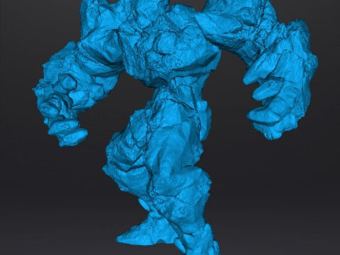 फैंटेसी गेम्स आरपीजी डीएनडी के लिए आइस एलिमेंटल क्रिएचर मॉडल फिगर 3D प्रिंट मॉडल