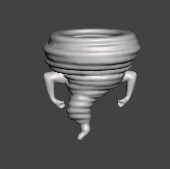 MORTUARY CYCLONE MODEL FIGURE FÜR FANTASY GAMES RPG DND 3D Druckmodell .c4d .max .obj .3ds .fbx .stl .blend 