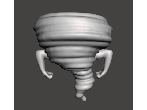 MORTUARY CYCLONE MODEL FIGURE FÜR FANTASY GAMES RPG DND 3D Druckmodell