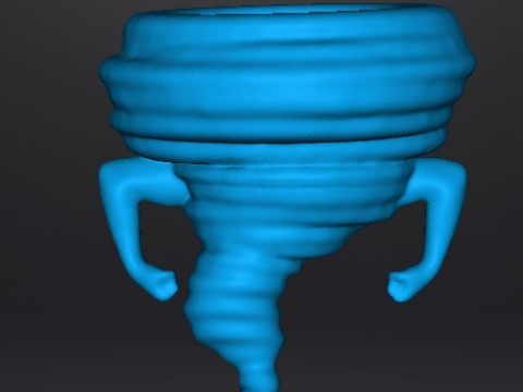 MORTUARY CYCLONE MODEL FIGURE FÜR FANTASY GAMES RPG DND 3D Druckmodell