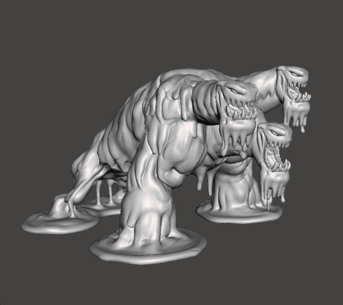 Фигурка модели MVC2 ABYSS 3RD FORM ДЛЯ ФЭНТЕЗИ-ИГР RPG DND 3D Принт Модель .c4d .max .obj .3ds .fbx .stl .blend 