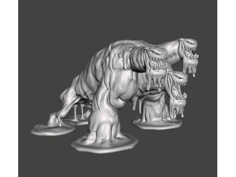 MODEL MVC2 ABYSS 3. FORMUŁA MODELU DLA GIER FANTASY RPG DND Model do druku 3D