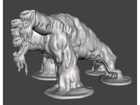 Фигурка модели MVC2 ABYSS 3RD FORM ДЛЯ ФЭНТЕЗИ-ИГР RPG DND 3D Принт Модель