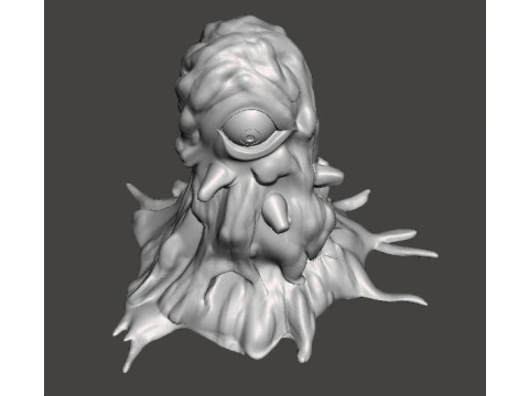 FIGURA MODELLO OSSERVATORE EXTRAPLANARE PER GIOCHI FANTASY RPG DND Modello di stampa 3D