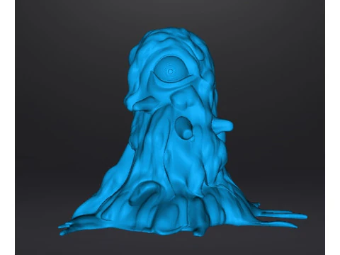 FIGURA MODELLO OSSERVATORE EXTRAPLANARE PER GIOCHI FANTASY RPG DND Modello di stampa 3D