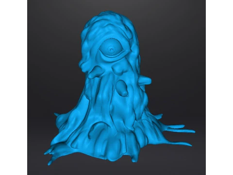 FIGURA MODELLO OSSERVATORE EXTRAPLANARE PER GIOCHI FANTASY RPG DND Modello di stampa 3D