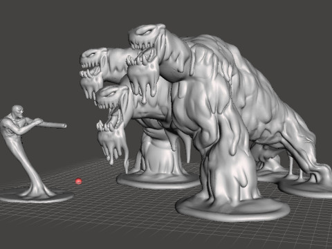 MVC2 ABYSS 2-Я ФОРМА МОДЕЛЬ GUARDIAN ФИГУРКА ДЛЯ ФЭНТЕЗИ-ИГР RPG DND 3D Принт Модель