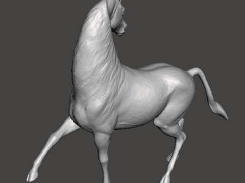 LICORNE FIGURE MODÈLE SCULPTURE STATUE ORNEMENT ANIMAL Modèles 3D en vedette