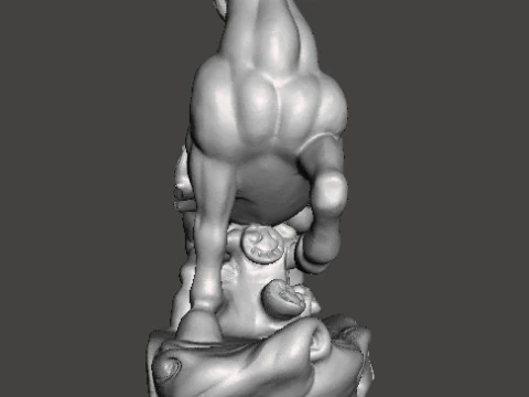 HORSE FENG SHUI BRONZE STATUE WEALTH ART SCULPTURE FIGURE MODEL 3D Print Model