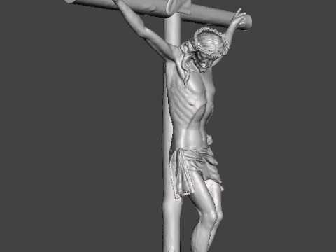 ІСУС ХРИСТОС АНТИЧНЕ РОЗП'ЯТТЯ РЕЛІГІЙНА СТАТУЯ СКУЛЬПТУРА МИСТЕЦТВО 3D Принт Модель