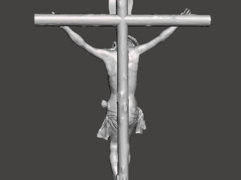 ІСУС ХРИСТОС АНТИЧНЕ РОЗП'ЯТТЯ РЕЛІГІЙНА СТАТУЯ СКУЛЬПТУРА МИСТЕЦТВО 3D Принт Модель