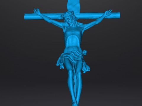 ІСУС ХРИСТОС АНТИЧНЕ РОЗП'ЯТТЯ РЕЛІГІЙНА СТАТУЯ СКУЛЬПТУРА МИСТЕЦТВО 3D Принт Модель