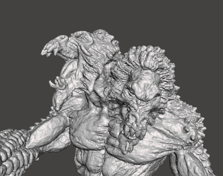 LASHER DEMONE RIGHELLO DEL MONDO INFERIORE MODELLO IN MINIATURA FANTASY GAMES RPG Modello di stampa 3D .c4d .max .obj .3ds .fbx .stl .blend 