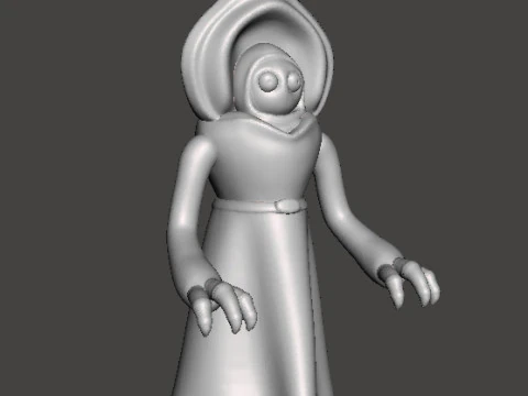 हॉरर या फंतासी गेम आरपीजी डीएनडी के लिए फ्लैटवुड्स मॉन्स्टर मिनिएचर मॉडल 3D प्रिंट मॉडल