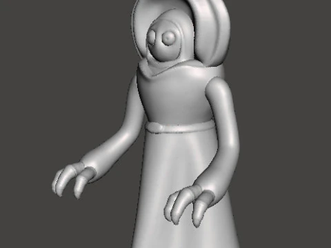 हॉरर या फंतासी गेम आरपीजी डीएनडी के लिए फ्लैटवुड्स मॉन्स्टर मिनिएचर मॉडल 3D प्रिंट मॉडल