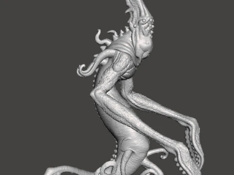 МОДЕЛЬ КОСМИЧЕСКОГО УОКЕРА ДЛЯ ИГР УЖАСОВ ИЛИ ФЭНТЕЗИ RPG DND 3D Принт Модель