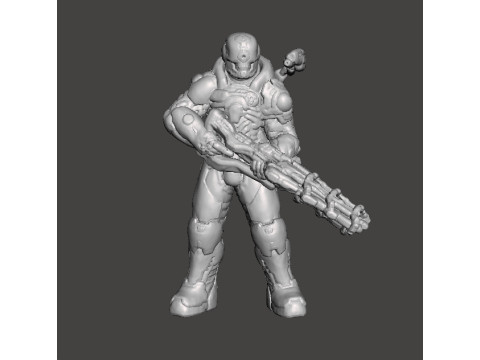 FIGURA MODELO EN MINIATURA DE ARMADURA SLAYER MAYKR PARA JUEGOS SCIFI RPG DND Modelo de impresión 3D