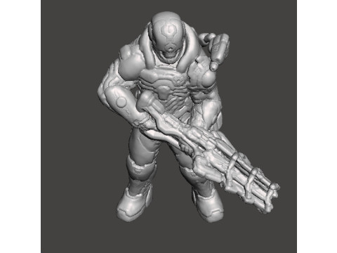 SLAYER MAYKR 装甲微型模型人偶适用于科幻游戏角色扮演游戏 DND 3D 打印模型