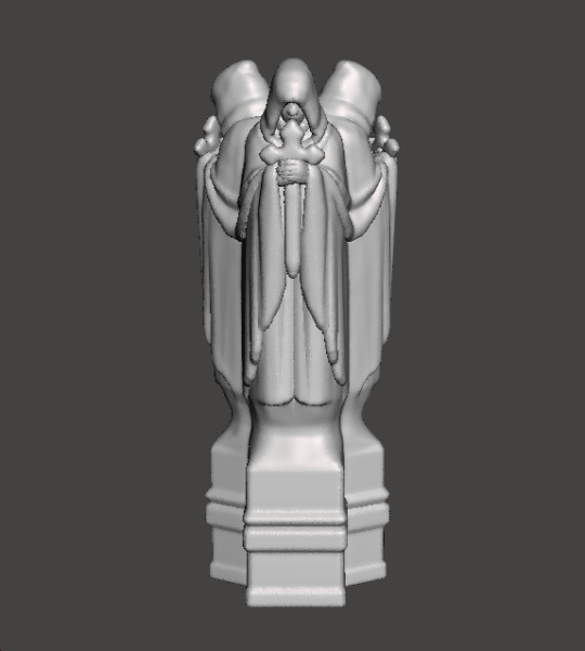 三重邪教徒雕像微型模型地形适用于奇幻游戏角色扮演游戏 DND 3D 打印模型 .c4d .max .obj .3ds .fbx .stl .blend