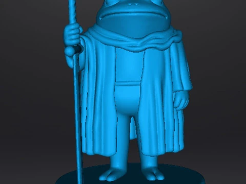 FROG KNIGHT IM BURNT OUT MY LORD MODEL FIGURE FOR FANTASY GAMES RPG DND 3D Print Model