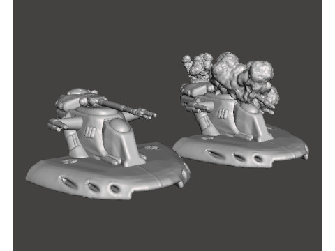 6MM SCALE AAT TANK MINIATURE MODEL FOR SCIFI GAMES EPIC 3D Print Model