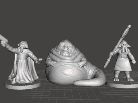 SET SW QUARREN SQUIDHEAD IN SCALA DA 6 MM MODELLI IN MINIATURA PER GIOCHI SCIFI EPIC Modello di stampa 3D