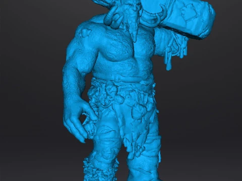GOW FIRE TROLL MINIATURE MODEL FOR FANTASY GAMES RPG DND 3D Print Model