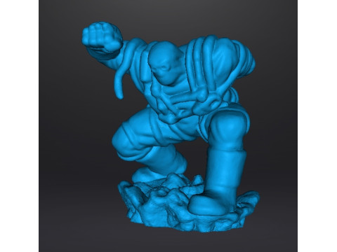 DOOMSDAY CONTAINMENT SUIT FIGURE MODEL FOR MODERN OR FANTASY GAMES RPG DND 3D Print Model
