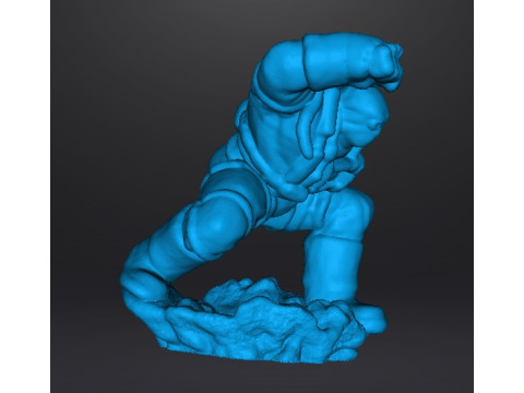 DOOMSDAY CONTAINMENT SUIT FIGURE MODEL FOR MODERN OR FANTASY GAMES RPG DND 3D Print Model