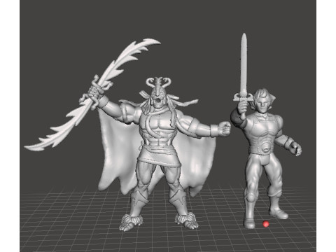 FANTEZİ OYUNLAR RPG DND İ&Ccedil;İN LIONO MİNYAT&Uuml;R MODEL FİG&Uuml;R&Uuml; 3D Baskı Modeli