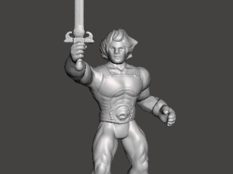 FANTEZİ OYUNLAR RPG DND İ&Ccedil;İN LIONO MİNYAT&Uuml;R MODEL FİG&Uuml;R&Uuml; 3D Baskı Modeli