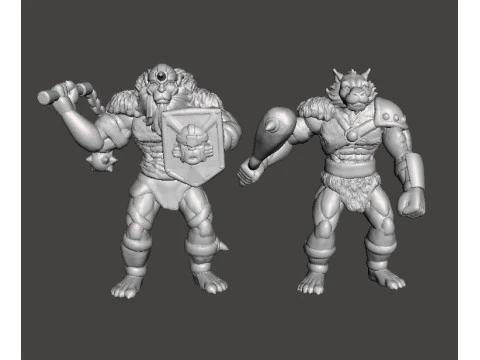 MONKIAN MODELLO IN MINIATURA PER GIOCHI FANTASY RPG DND Modello di stampa 3D