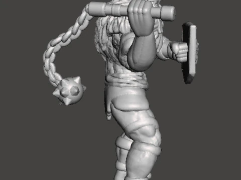 MONKIAN MODELLO IN MINIATURA PER GIOCHI FANTASY RPG DND Modello di stampa 3D