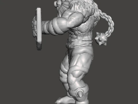 MONKIAN MODELLO IN MINIATURA PER GIOCHI FANTASY RPG DND Modello di stampa 3D