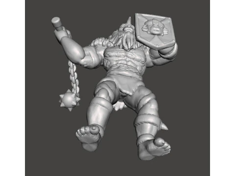 MONKIAN MODELLO IN MINIATURA PER GIOCHI FANTASY RPG DND Modello di stampa 3D