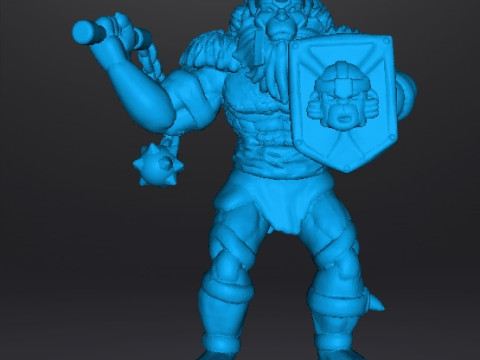 МИНИАТЮРНАЯ МОДЕЛЬ МОНИКАНА ДЛЯ ФЭНТЕЗИ-ИГР RPG DND 3D Принт Модель