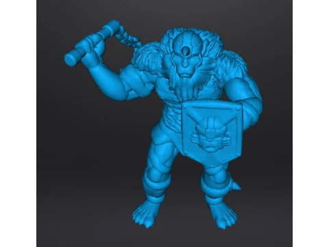 MONKIAN MODELLO IN MINIATURA PER GIOCHI FANTASY RPG DND Modello di stampa 3D