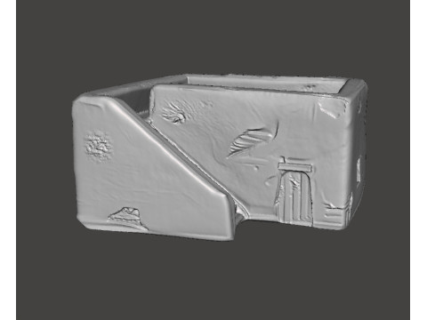 MODELO EN MINIATURA DE CASA DEL DESIERTO A ESCALA DE 6MM PARA JUEGOS DE SCIFI Modelo de impresión 3D