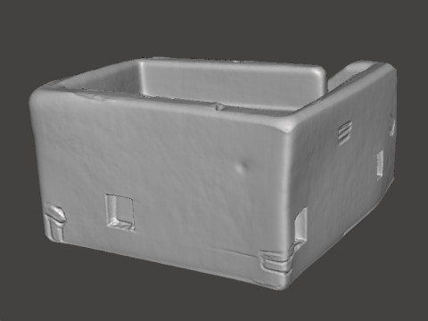 MODELLO IN MINIATURA DI CASA DEL DESERTO IN SCALA DA 6 MM PER GIOCHI SCIFI Modello di stampa 3D