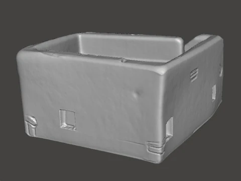 MODELLO IN MINIATURA DI CASA DEL DESERTO IN SCALA DA 6 MM PER GIOCHI SCIFI Modello di stampa 3D