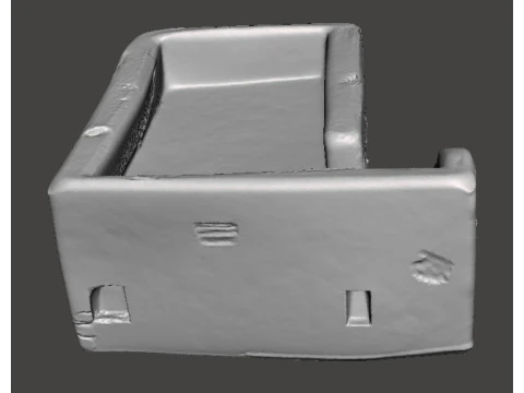 MODELLO IN MINIATURA DI CASA DEL DESERTO IN SCALA DA 6 MM PER GIOCHI SCIFI Modello di stampa 3D