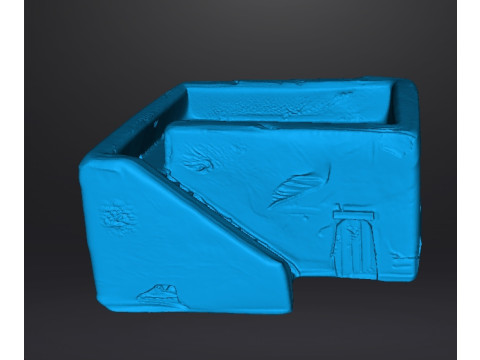 MODELLO IN MINIATURA DI CASA DEL DESERTO IN SCALA DA 6 MM PER GIOCHI SCIFI Modello di stampa 3D