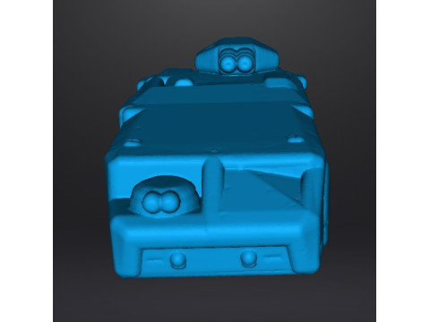 MODEL MINIATUR APC MARINIR KOLONIAL SKALA 6 MM UNTUK EPIC GAMES SCIFI Model Cetak 3D