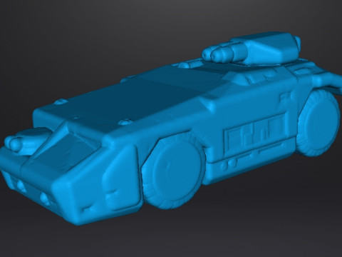 MODEL MINIATUR APC MARINIR KOLONIAL SKALA 6 MM UNTUK EPIC GAMES SCIFI Model Cetak 3D