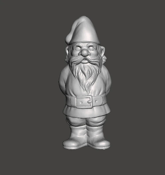 GARDEN GNOME STATUE FIGURE MODEL ART SCULPTURE 3D Print Model .c4d .max .obj .3ds .fbx .stl .blend 