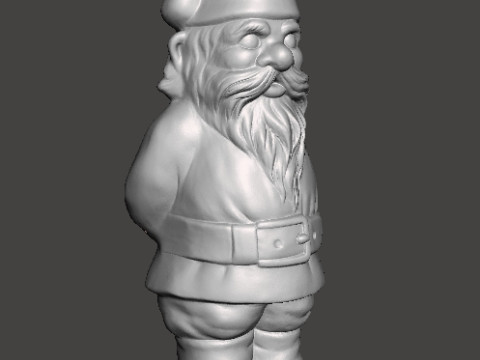 गार्डन गनोम मूर्ति चित्र मॉडल कला मूर्तिकला 3D प्रिंट मॉडल